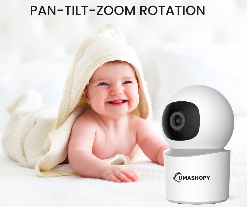 Indoor Security Camera for Baby or Pet QHD (2K) 5MP